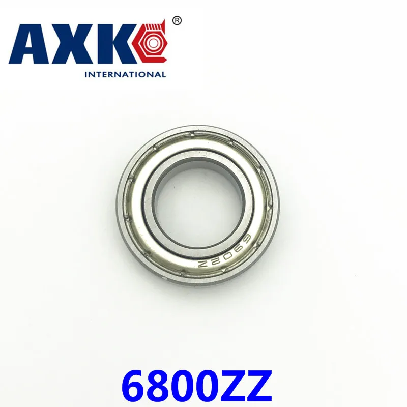 Axk 6800zz подшипник флейта (10 шт.) 10*19*5 мм Метрическая тонкая секция 6800 фонарей 6800z 61800