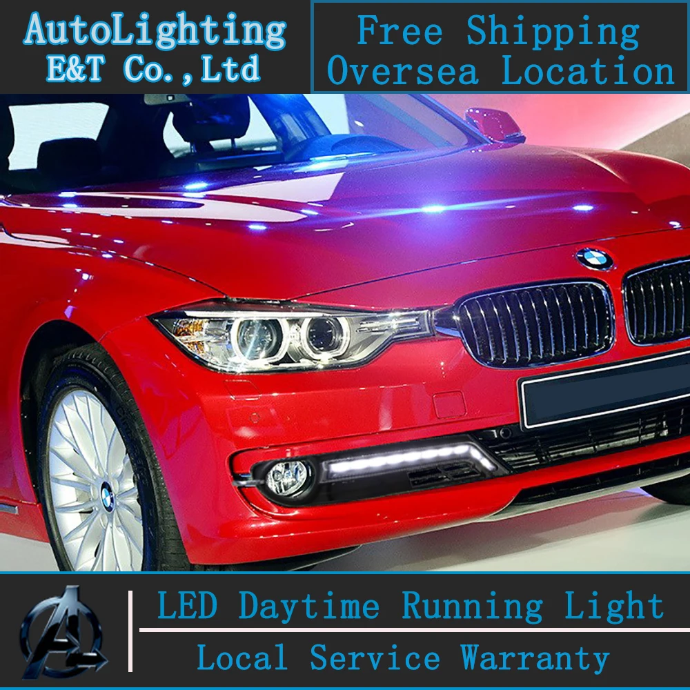 Car Styling LED Daytime Running for BMW F30 LED DRL 2013 2014 F35 320