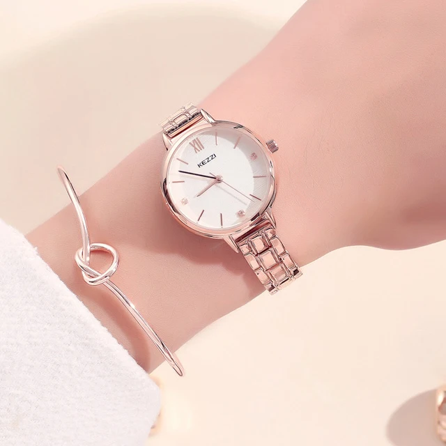 KEZZI Brand Woman Bracelet Watch Creative Dial Waterproof Quartz Wristwatches La KEZZI Brand Woman Bracelet Watch Creative Dial Waterproof Quartz Wristwatches La