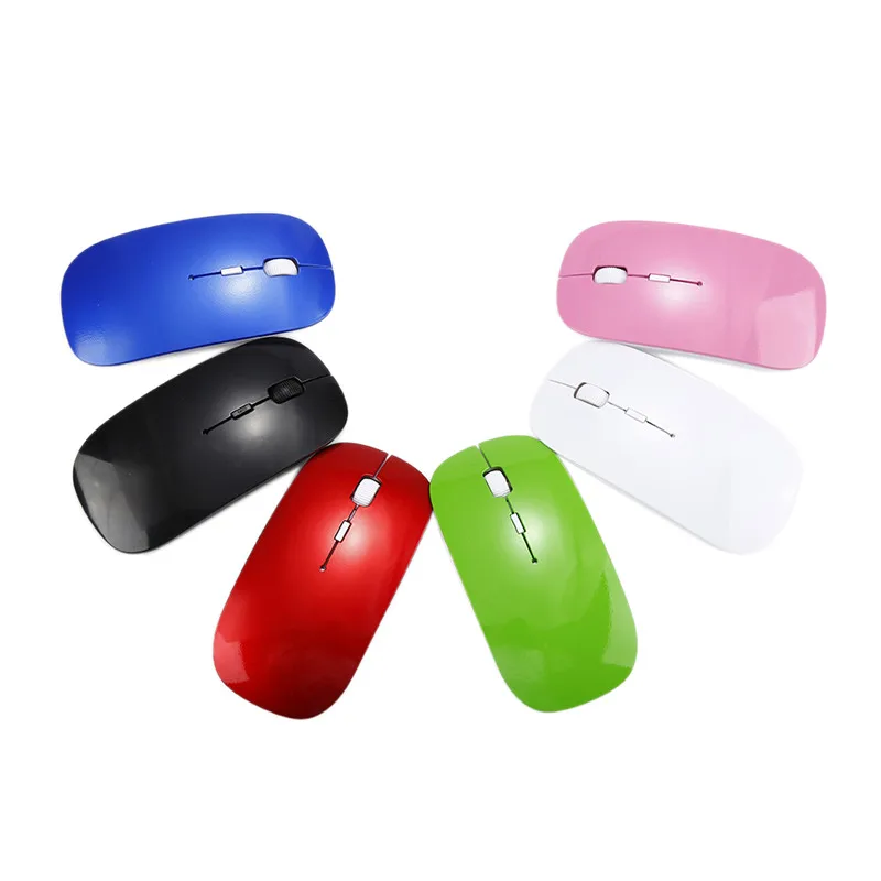 

Wireless Mouse Silent Computer Mouse PC Mause Portable Ergonomic Mouse 2.4Ghz USB Optical Mice For Laptop PC Computer Gamer
