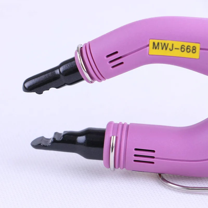 1PC Loof Hair Extension Fusion Iron Temperature Control Melting Hair Extension Connector Heat Iron For Prebonded Tip Hair