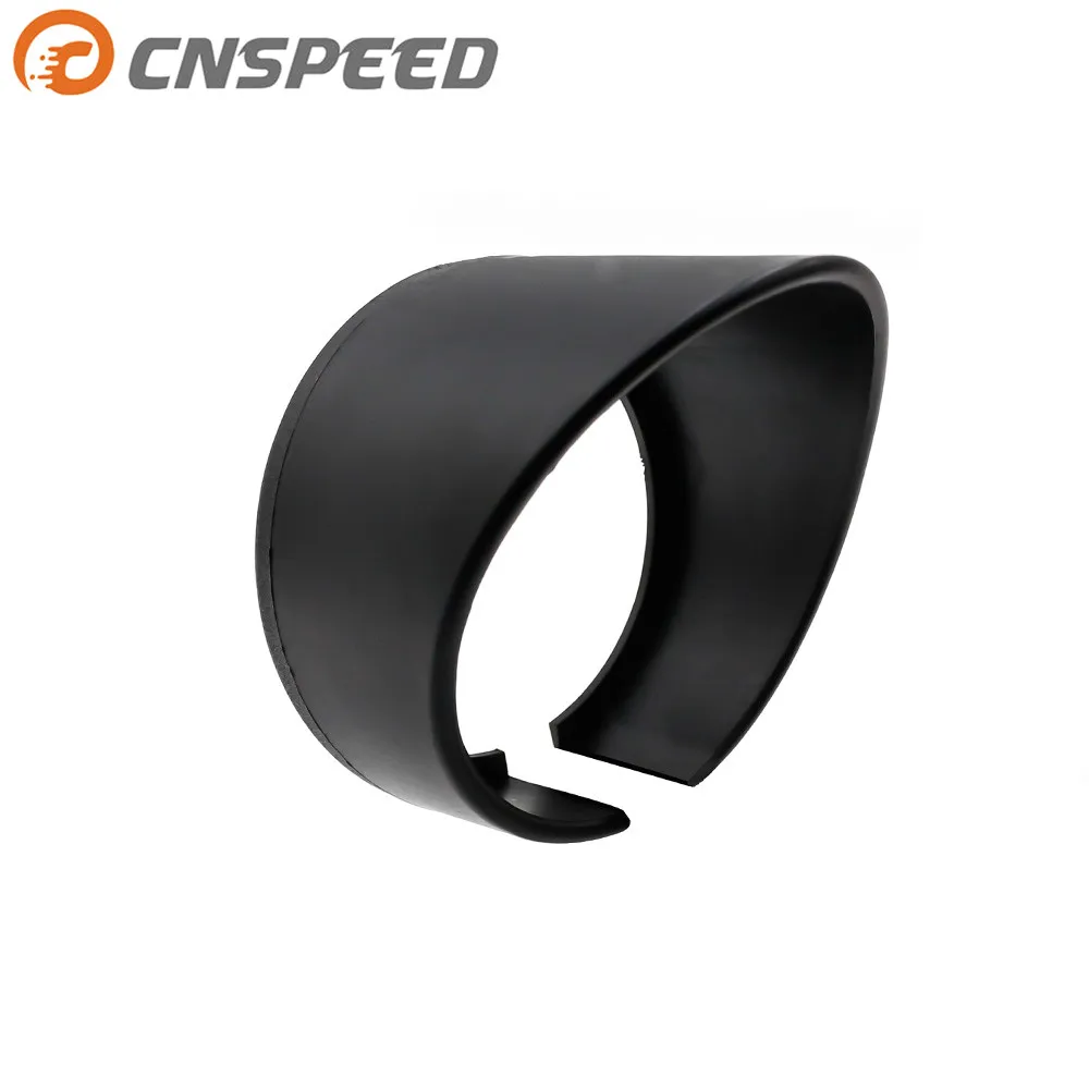 

CNSPEED 60mm Universal Gauge Visor Cover Surround Protector Sun Light Shield Hood Visor Cover Pod holder Car Meter YC100223