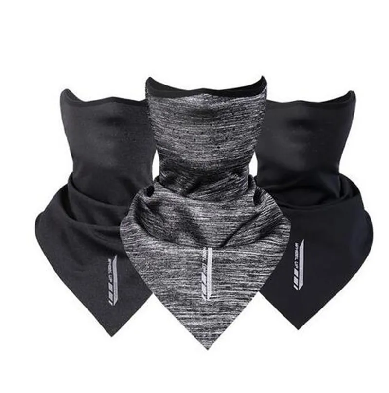 

Winter Cycling Motorcycle Face Mask Triangle Bicycle Bandana Thermal Breathable Sport Bike Scarf Running Headband