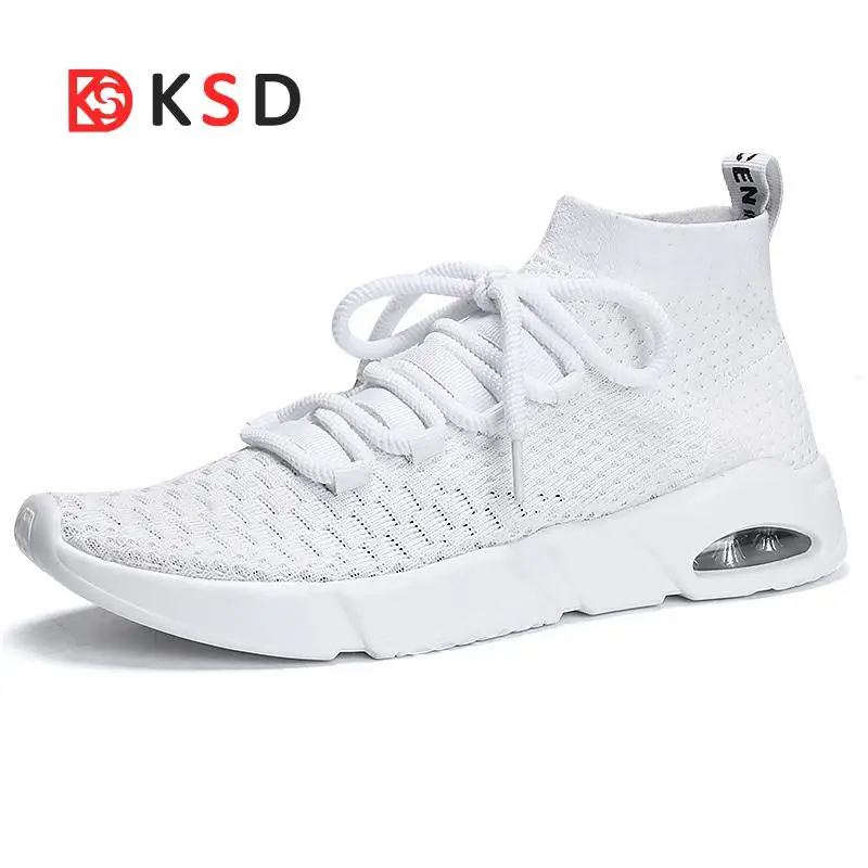 baratas Novos Tênis de corrida Tênis Para Homens Masculino Esportivo Leve Voando Estabilidade Alta Ajuda Esporte Sneaker Barato Correr Livre
