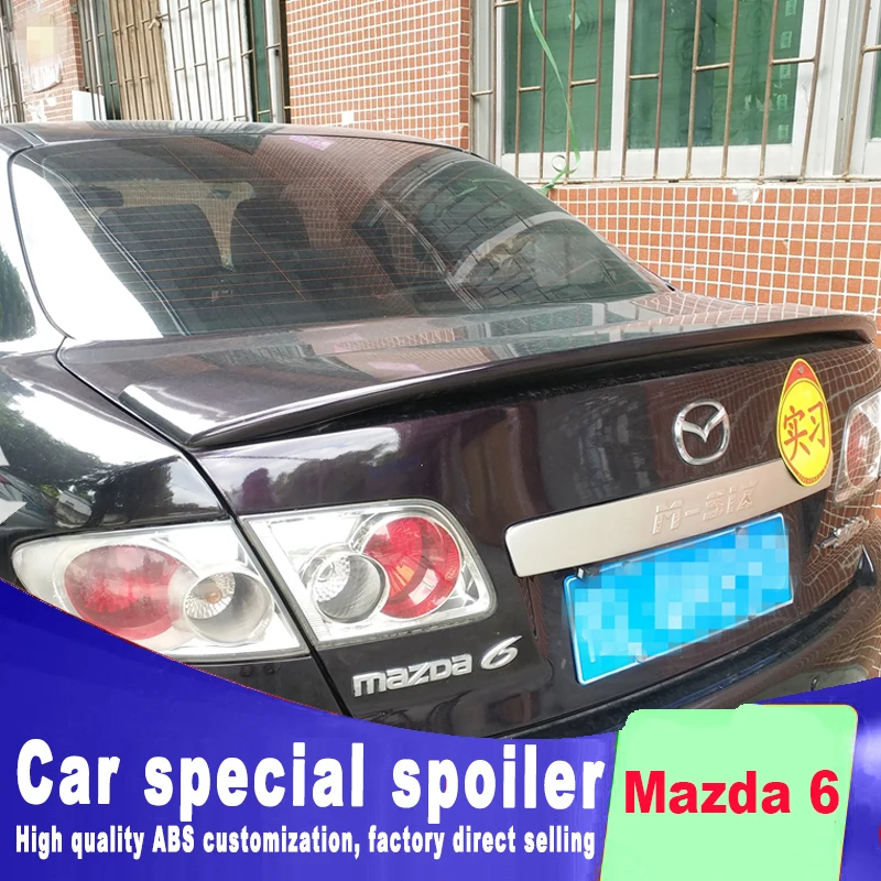 Золотой код модели дизайн Спойлер 2003 до 2016 для Mazda 6 спойлер высокое качество АБС