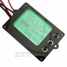 Capacity Tester Indicator Coulometer 35 80V 50A Lithium Lead Acid Battery Meter