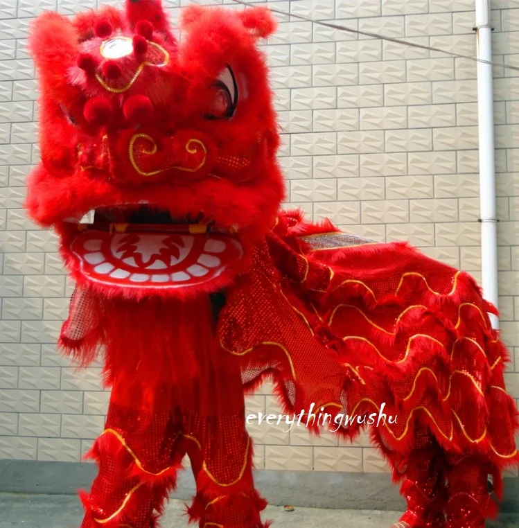 Lion Dance Costume Performance Lion Dance in Martial Arts from Sports