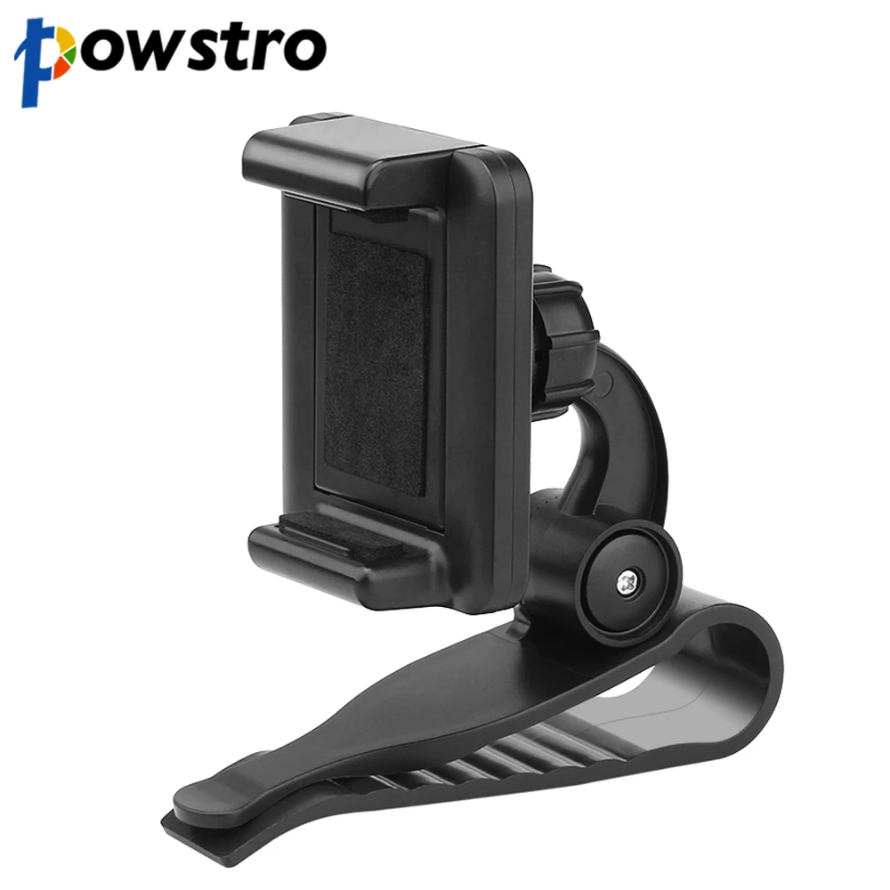 Powstro Car Sun Visor Phone Holder Car Sun Visor Mount Universal 360