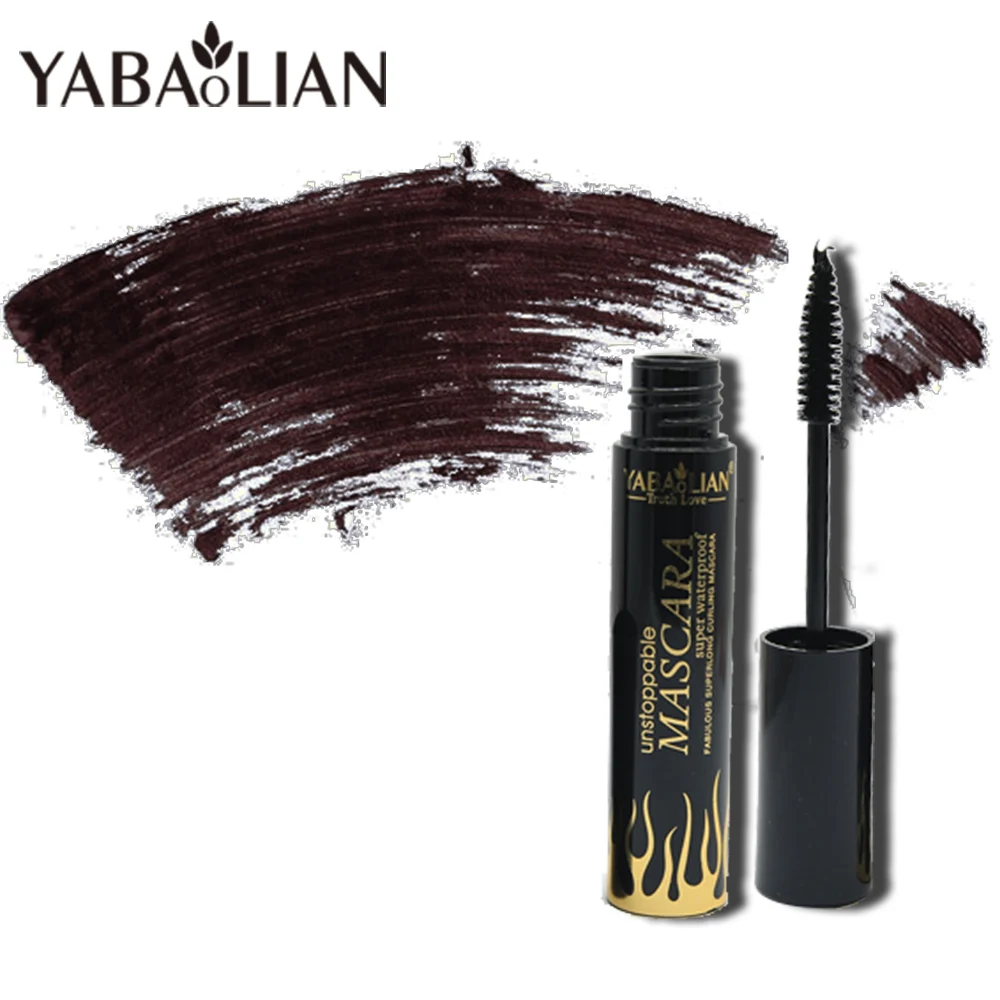 

Yabaolian New Brand Natural Curling Mascara Eyelash Curl Extension Voluming Black 3D Quick Dry Eyes Lashes Makeup