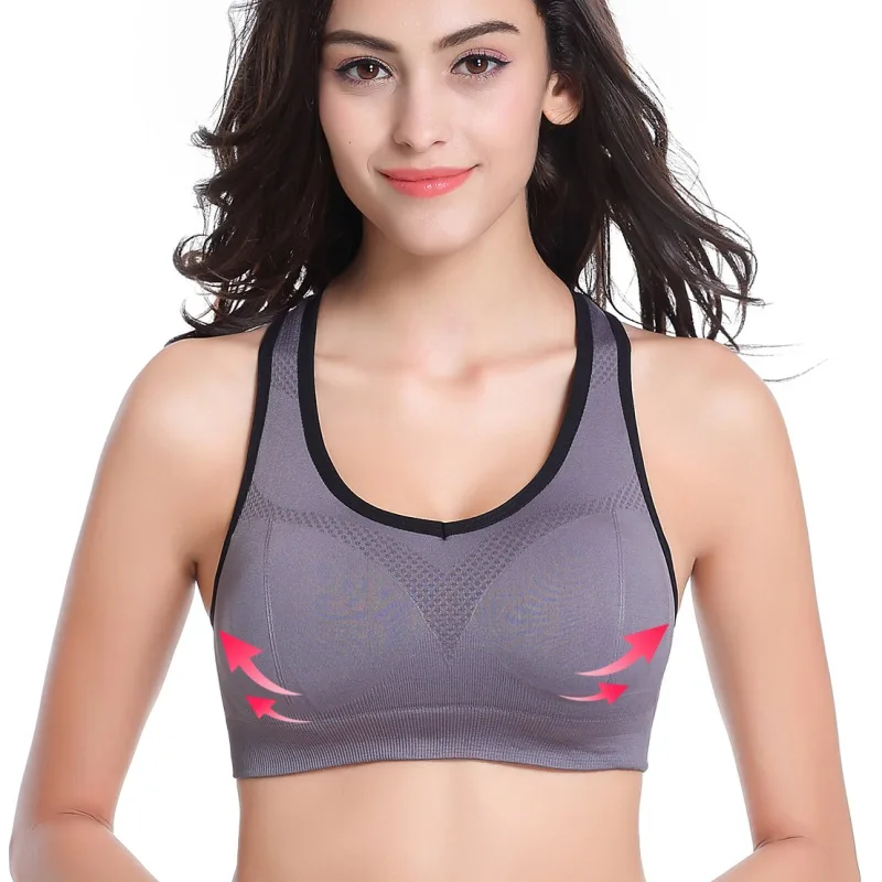 Spring Summer Women Seamless font b Sports b font font b Bra b font Push Up