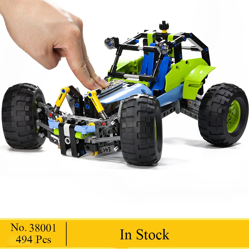 38001 автомобили Monster Truck 2 в 1 formle Buggy внедорожный скоростной автомобиль с большой