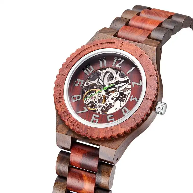 Wood Watch  Quartz Watches   Wooden   Wooden Watch  Men23- (2)