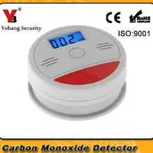 Yobang безопасности 10 шт./лот ЖК-дисплей фотоэлектрический угарного газа Сенсор Угарный газ ядовитый детектор утечки газа сигнализации co детектор