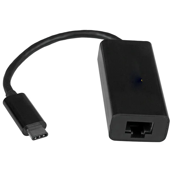 USB-C-гигабитный сетевой адаптер USB 3,1 usb type-C Ethernet адаптер для нового apple macbook Chromebook Pixel acer Aspire - Цвет: USB-C to RJ45 black