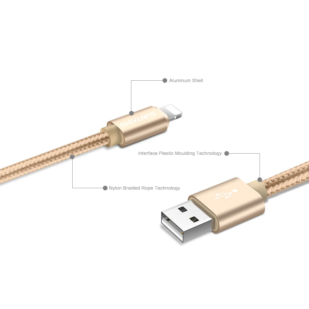 Suntaiho for iPhone XR XS MAX Fast Charging Nylon USB Cable for iPhone X 8 Cable USB Charging Date Cable for iPhone 7plus 6splus Suntaiho for iPhone XR XS MAX Fast Charging Nylon USB Cable for iPhone X 8 Cable USB Charging Date Cable for iPhone 7plus 6splus