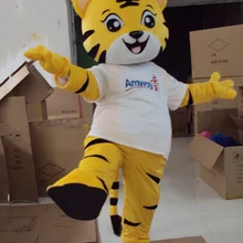 Костюм талисмана тигра желтый Король тигр много видов медведя талисман костюм животных мультфильм маскарадный костюм взрослый размер