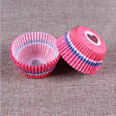 

100pcs Colorful Paper Cake Liner Baking Muffin Cup Box Baking Party Tray Cake Mould Decoration Tools Kitchen Noodles Supplies