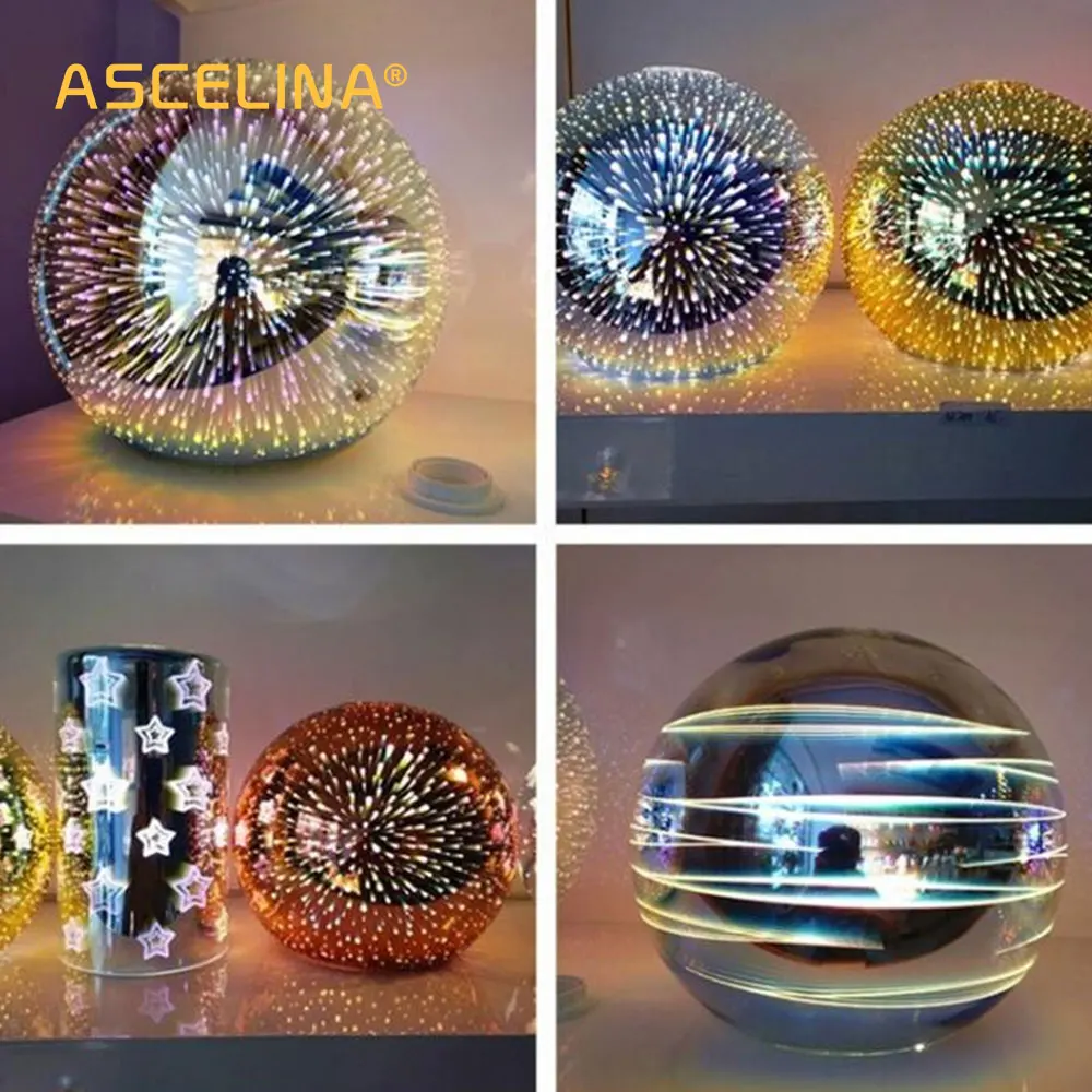 

Pendant Light 3D colorful pendant lamp Christmas dress up minimalist creative personality Restaurant cafe bar bedroom decoration