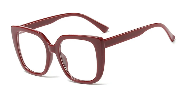 XYKGR, большая оправа, кошачий глаз, модные очки, женские трендовые оптические компьютерные очки, оправа, мужские и женские модели, черные леопардовые очки - Цвет оправы: C2