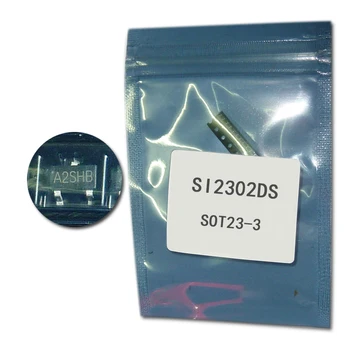 

(100pcs/lot) SI2302DS SOT23-3 MOSFET 20V 2.8A SI2302 SOT-23 R2 Low On-Resistance/Low-Voltage Drive
