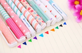 

10 pcs/lot New Cute Cartoon Colorful Gel Pen Set Kawaii Korean Stationery Creative Gift School Supplies