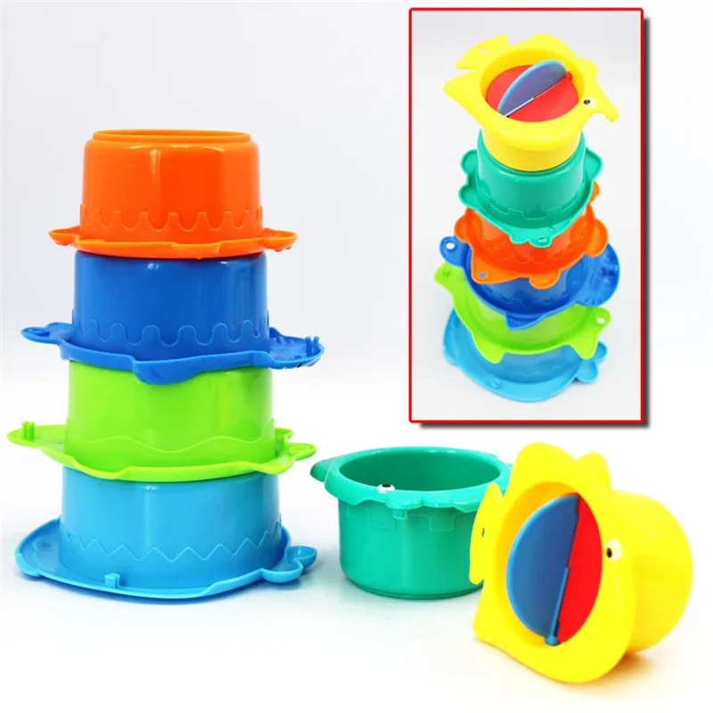 6Pcs/set Swimming Cartoon Fish Animals Colorful Float Water Summer Baby Kids Bathing Funny Game Classic Educational Toys