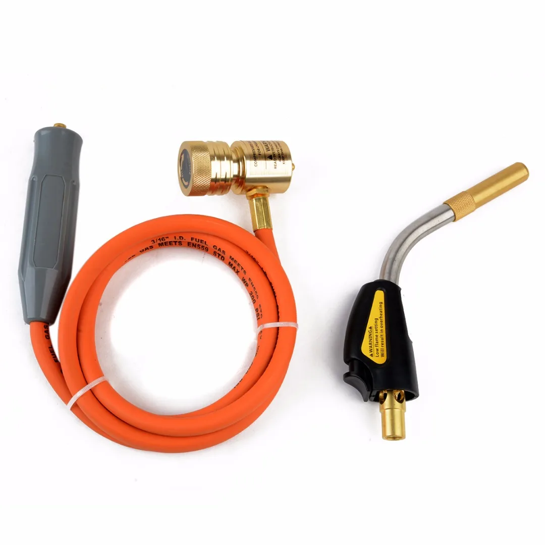 

Quality Gas Self Ignition Turbo Torch With Hose Solder Propane Welding Torch