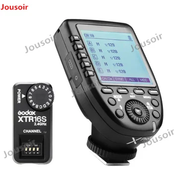 

Godox XPro-N i-TTL II 2.4G Wireless X System HSS LCD Screen Transmitter + XTR-16S Receiver for N Camera Godox V860C V850C CD50