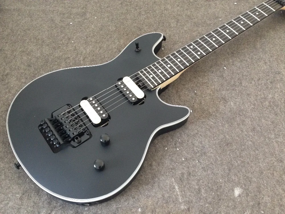 WOlfgang electric guitar EVH matt black electric guitar floyd rose