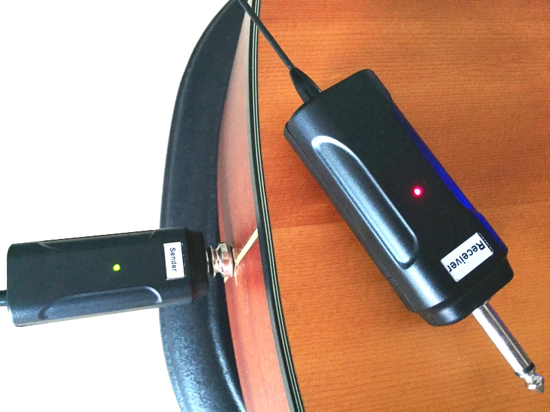 Electric Guitar Bass Musical Instrument Wireless Guitar Microphone