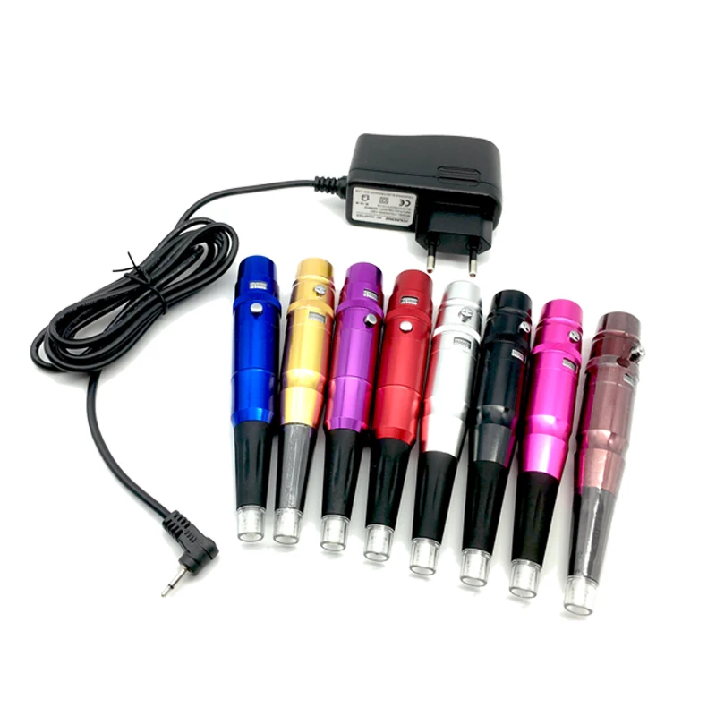 

Wholesale Tattoo Permanent Makeup Pen Machine Eyebrow Make up&Lip Rotary Tattoo Machine Swiss Motor Pen Gun