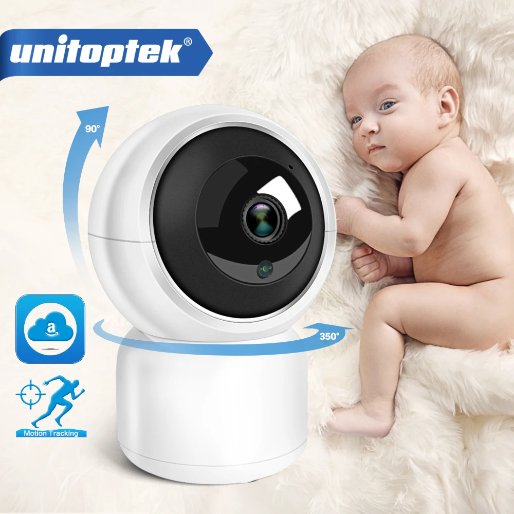 WiFi ip камера 1080P с автоматическим отслеживанием Беспроводной Детский Монитор 720P IR