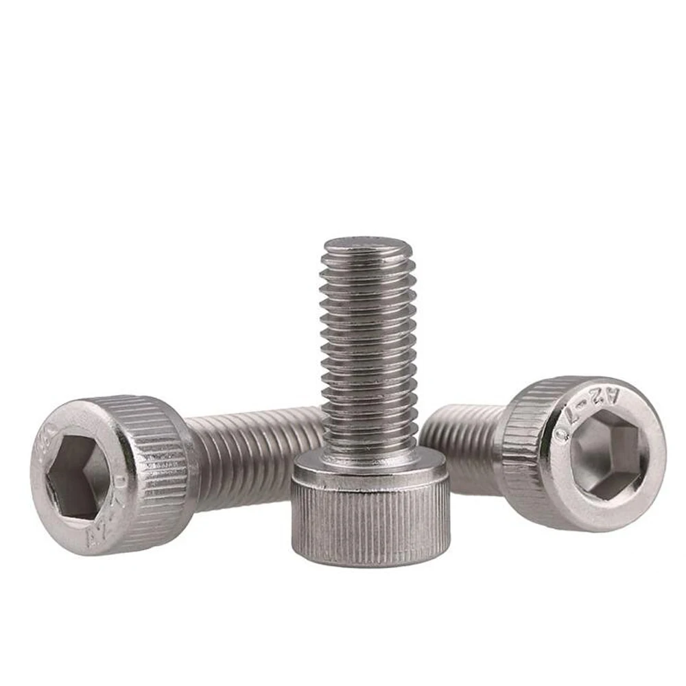 

SHCS Screws M6 Cap Screws Hex Socket Head Screws Machine Allen Bolts Stainless Steel 304 Metric DIN912