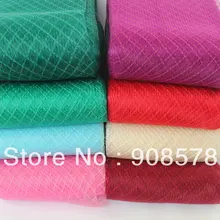 Алмазный Крин-16 см Широкий полиэстер сетки косу 23 м/лот 15 цветов