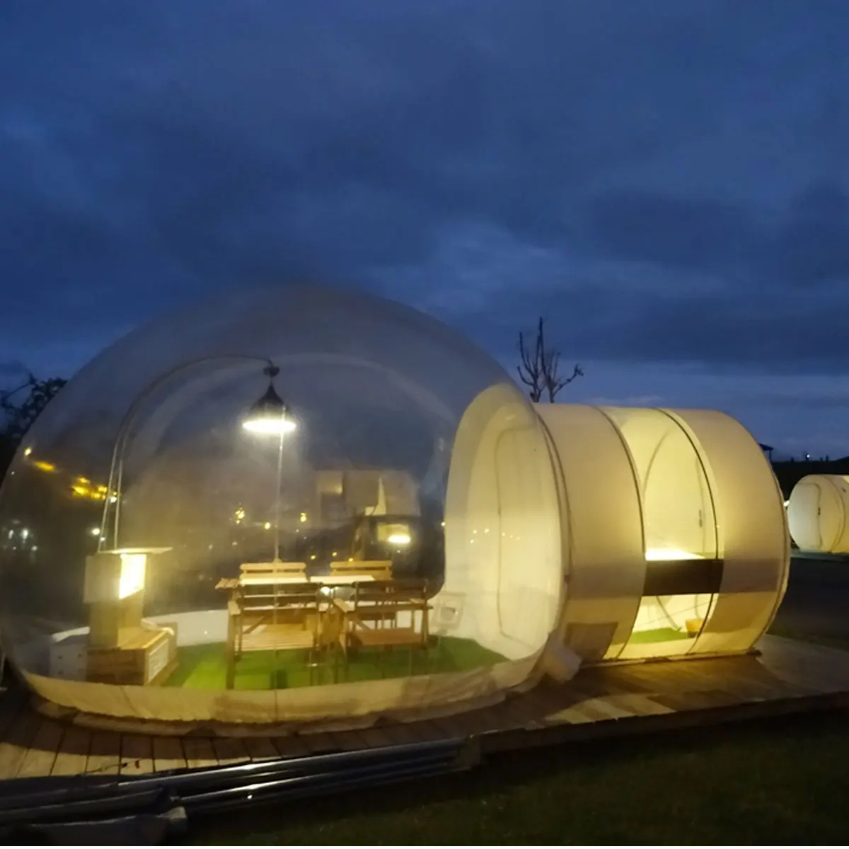 SGODDE надувная эко домашняя палатка DIY Дом Роскошный купол Кемпинг домик воздушный пузырь
