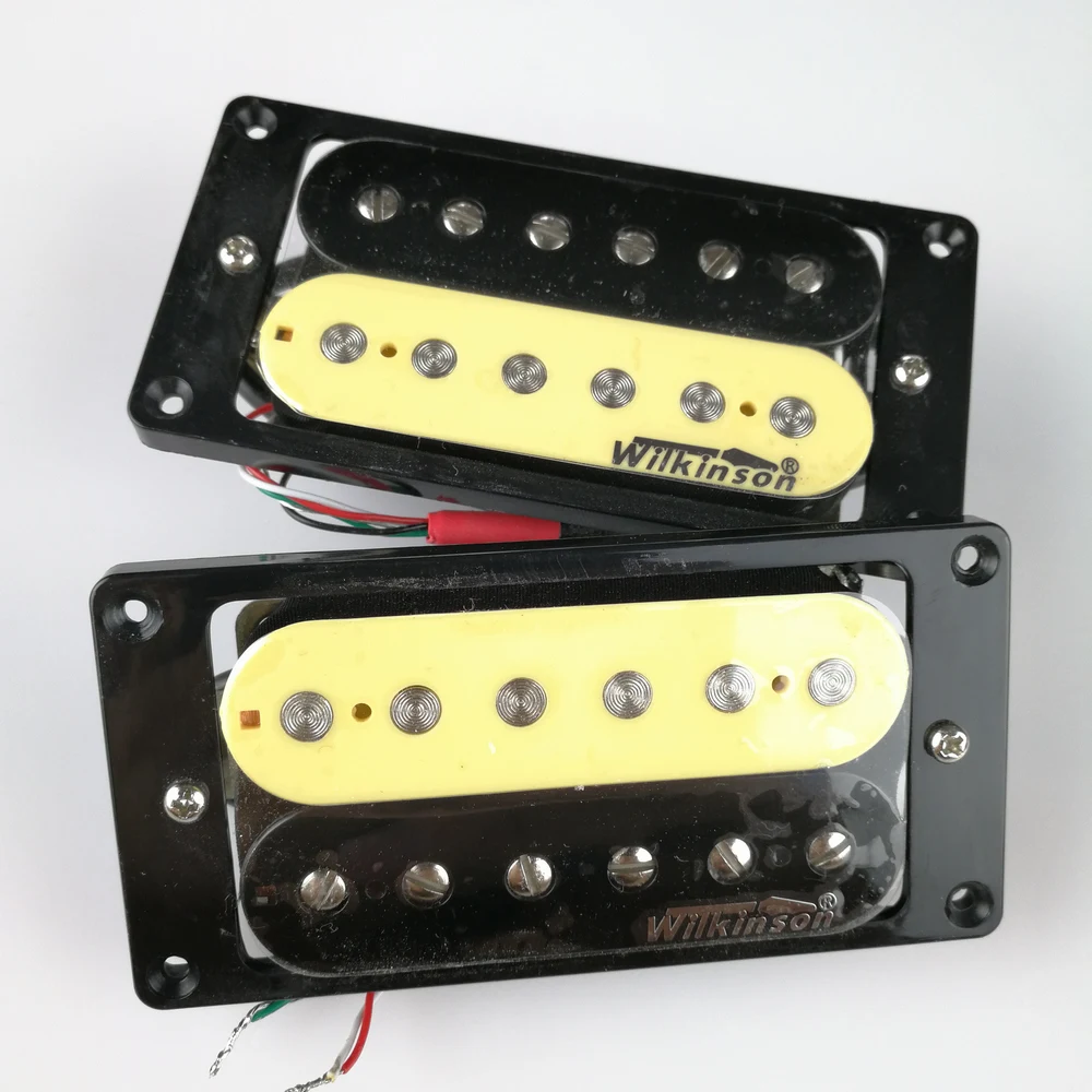 Электрическая гитара Humbucker pick up zebra pick-up Wilkinson WVHZ Humbuckers pick ups Wilkinson pick ups Сделано в Корее