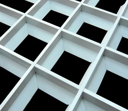 Access Drop Ceiling Aluminum Pyramid Grid Tile Stable Attractive