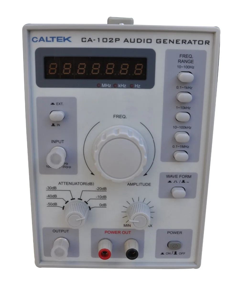 CA102P низкочастотный сигнал генератор 10 Гц 1 МГц сигнала звуковой генератор|frequency