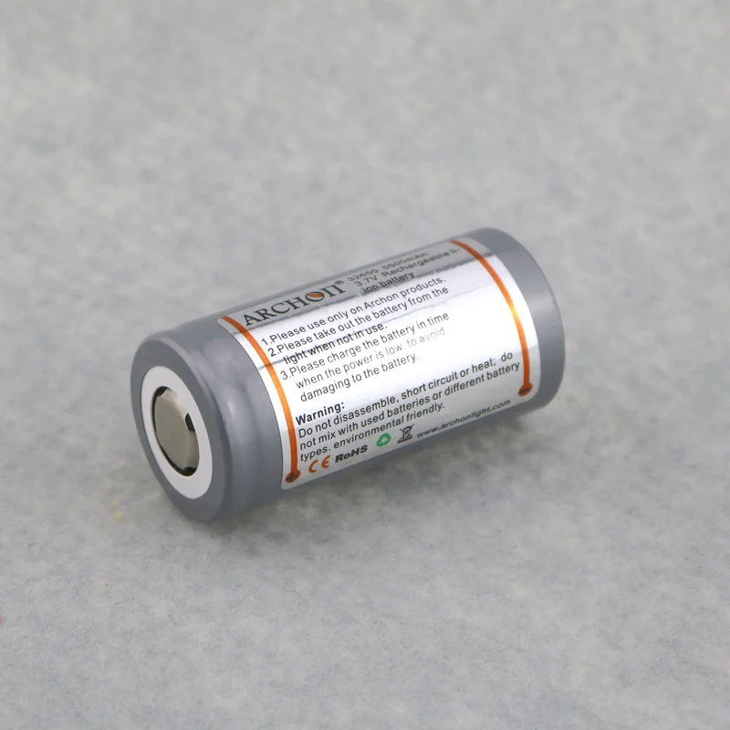 

32650 Battery ARCHON Rechargeable Li-ion 32650 5500mAh 3.7v Battery (Explosion-proof battery )