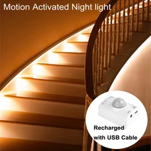 Motion Sensor font b Led b font Light Motion Activated Bed Light font b LED b