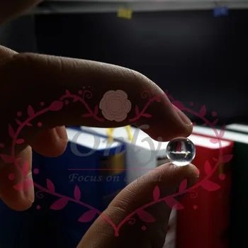 

Free shipping Cheap Price Mini Size 10mm Clearly Crystal Glass Beads Ball Goldenfish Bow Home Decoration