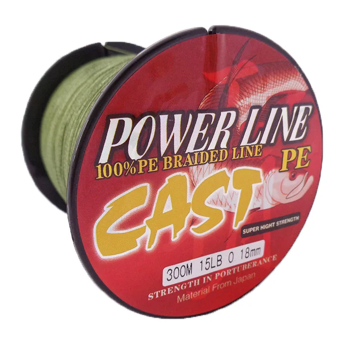 3pieces/lot free shipping 300M 15LB cheap Fishing Lines braid float army green color | Спорт и развлечения