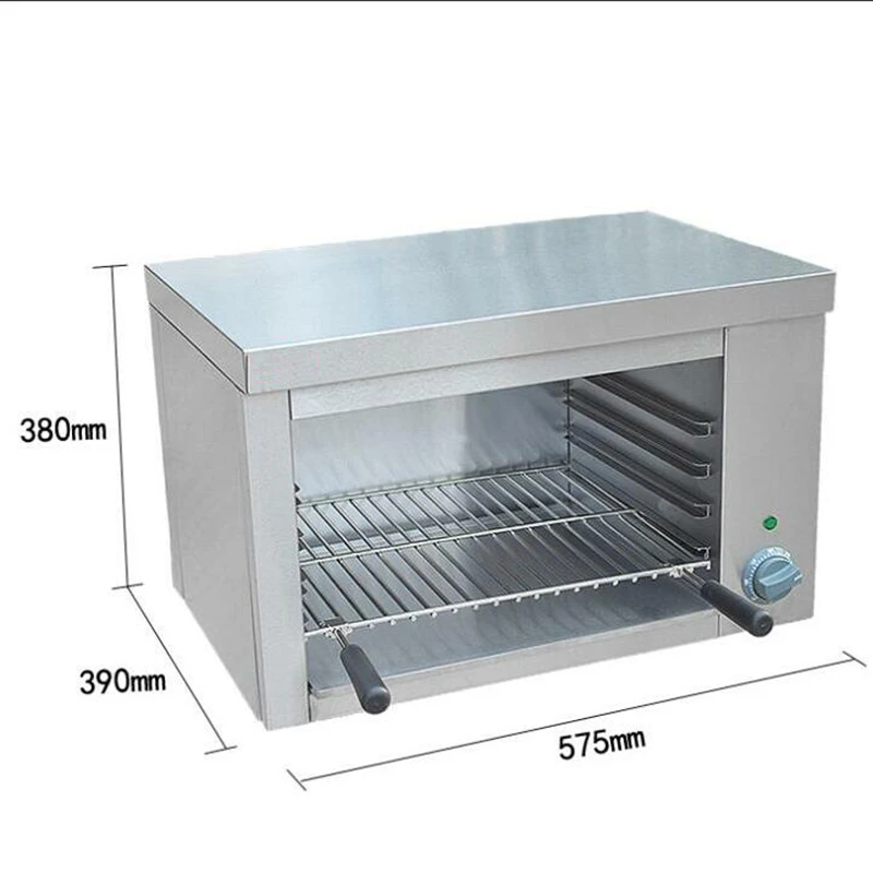 Вертикальный автоматический для пищевых печей нагреватель пиццы курицы жаровня машина/Электрический инфракрасный Salamander машина гриль печь плита