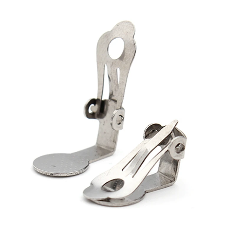 10pcs/lot Stainless Steel Earring Clips No Pierced Ear Clips Ear Wires