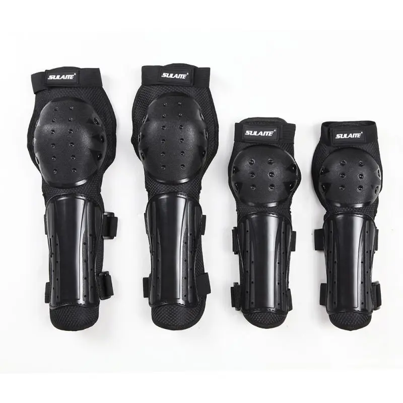 Prix pour 4 Pcs Moto Kit de Coude et Genouillères Shin Gardes Équipement De Protection pour Les Amateurs de Moto Motocross Racing Prix pour 4 Pcs Moto Kit de Coude et Genouillères Shin Gardes Équipement De Protection pour Les Amateurs de Moto Motocross Racing