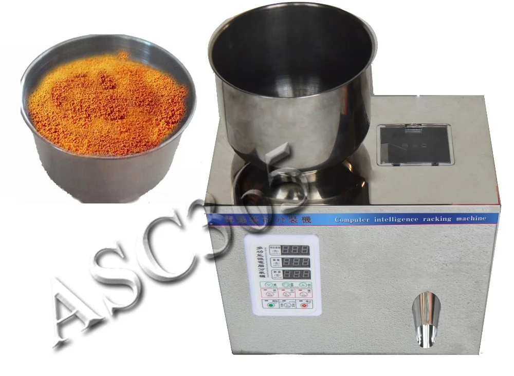 

1-100g Granular and Powder Filler,Single Head Powder Packaging Machine, Grain,Medicine,Seed,Packaging Machine Filling Machine