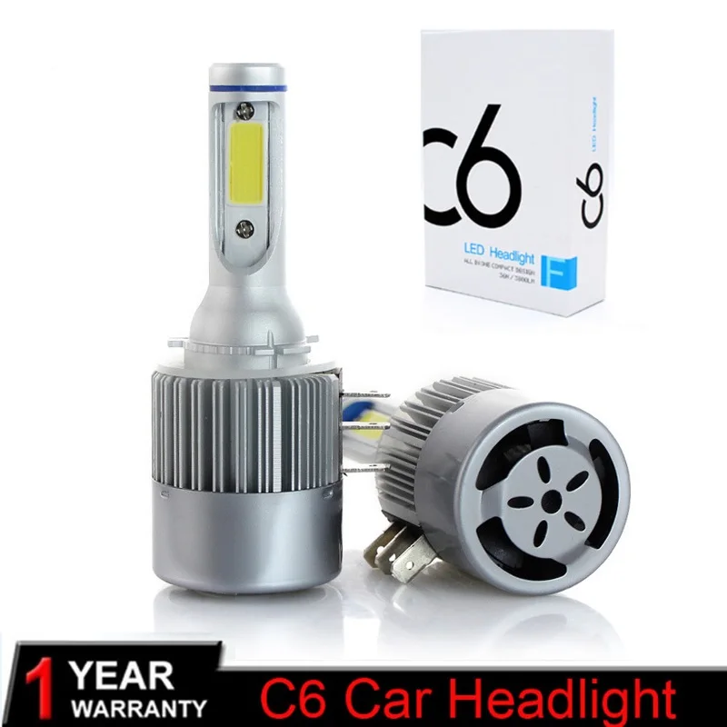 2 шт. Автомобильные светодиодные лампы H15 72 Вт 6000 лм|Передние LED-фары для авто| |