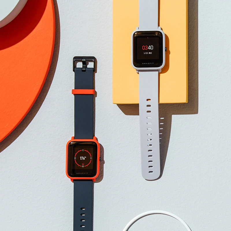 Оригинальные Смарт часы Xiaomi Huami Amazfit Bip BIT PACE Lite Youth Mi Fit с отражением цвета экран 1 28