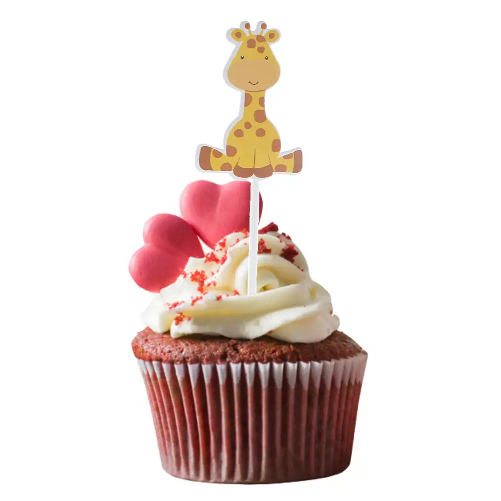 24 ピース セットかわいいキリンカップケーキマフィントッパー子供パーティーの装飾用品 Cake Decorating Supplies Aliexpress 24 ピース セットかわいいキリンカップケーキマフィントッパー子供パーティーの装飾用品 Cake Decorating Supplies Aliexpress
