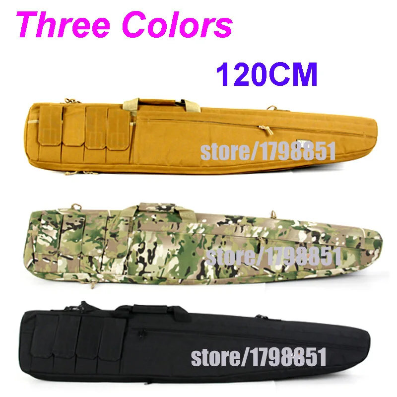 

1.2M / 1M Waterproof Tactical Airsoft Rifle Scope Case Shotgun Pack Hunting Military Paintball Foam Rubber Sniper Long Gun Bag